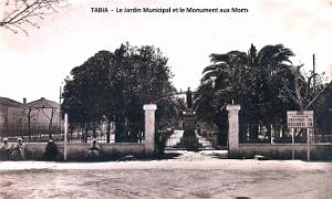 Tabia - Jardin Municipal - Monument aux Morts